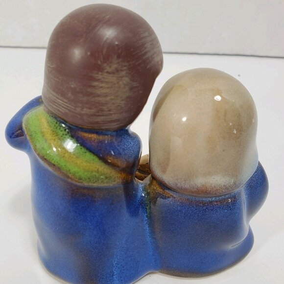 Glazed Ceramic Nativity Christmas Mary Joseph Baby Jesus figurines children - Picture 4 of 12